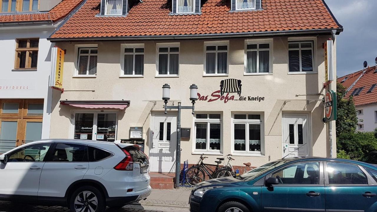Das Sofa Restaurant-Hotel-Spaetkauf 格赖夫斯瓦尔德 外观 照片